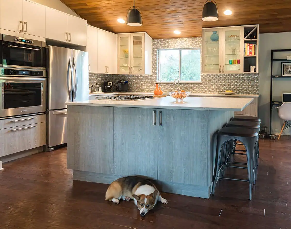 Beautiful completed kitchen remodel in Seattle