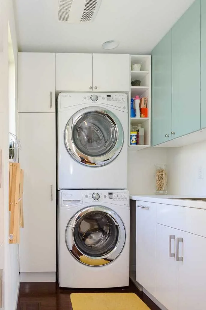 IKEA laundry room installation