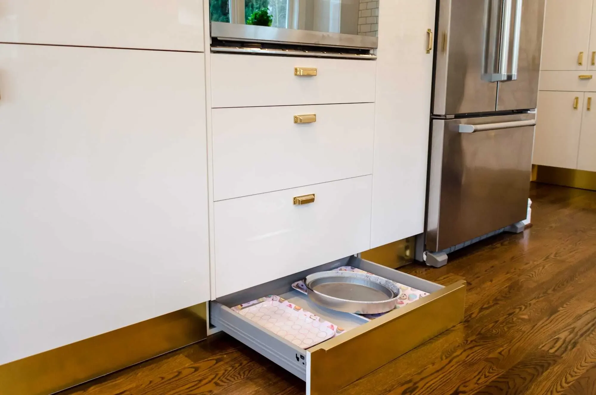 IKEA toe-kick drawer hack